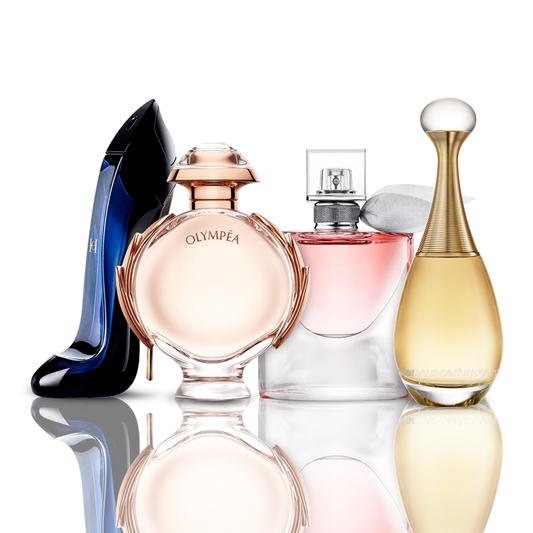 4 Parfüm Készlet | Good Girl + Olympea + La Vie Est Belle + J'Adore 100 ml