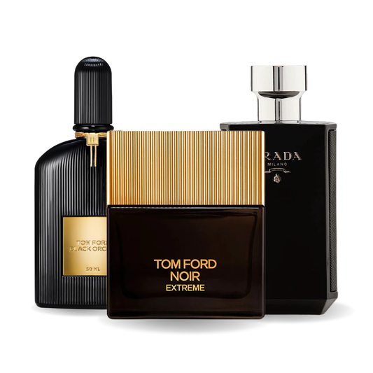 3 Parfüm Készlet | BLACK ORCHID, NOIR EXTREME, PRADA INTENSE 100 ml