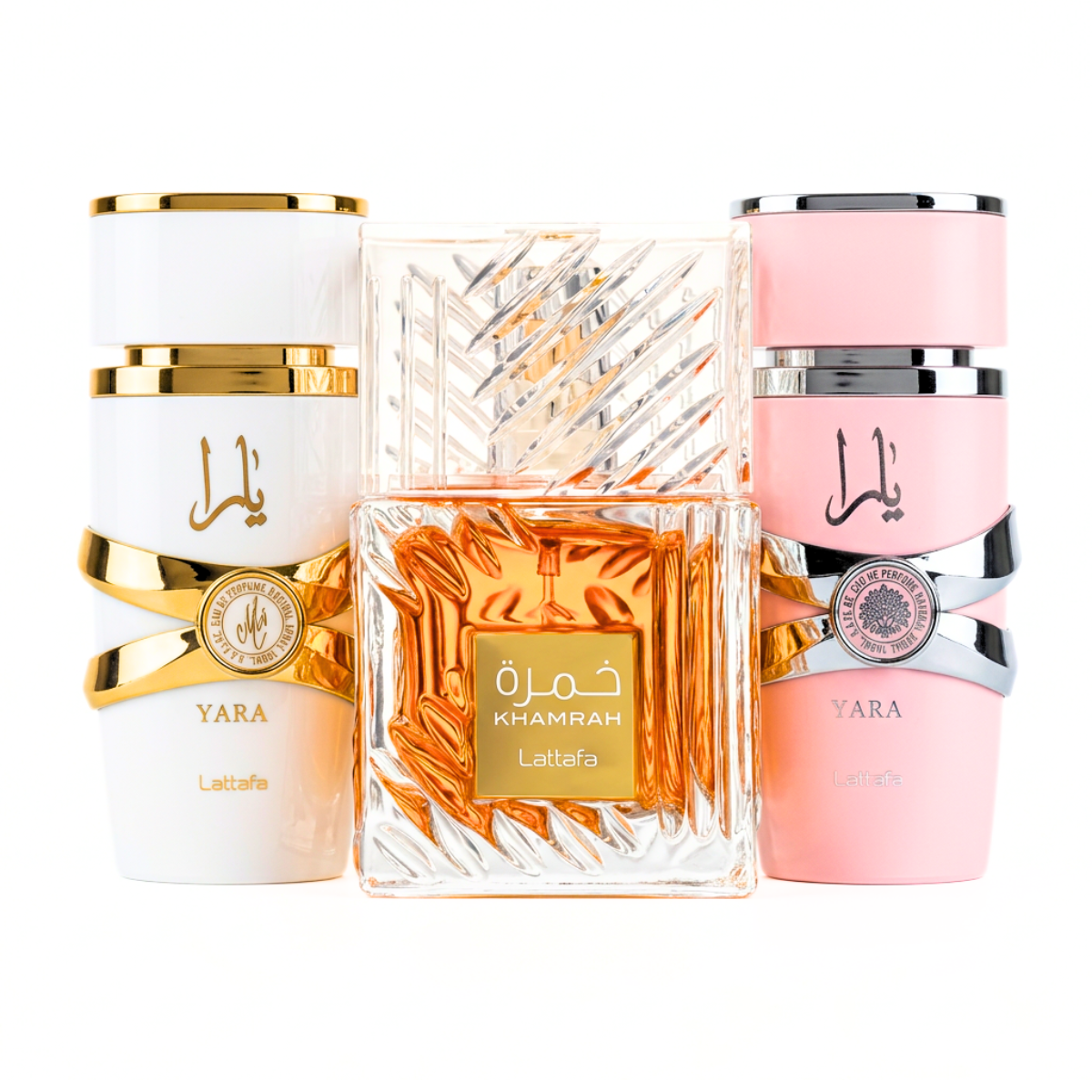 3 Parfüm Készlet | Yara (Rosa) + Yara Moi + Khamrah 100 ml