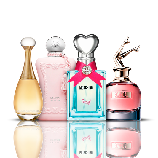 4 Parfüm Készlet | Funny Moschino + Delina + Scandal + J'adore 100 ml